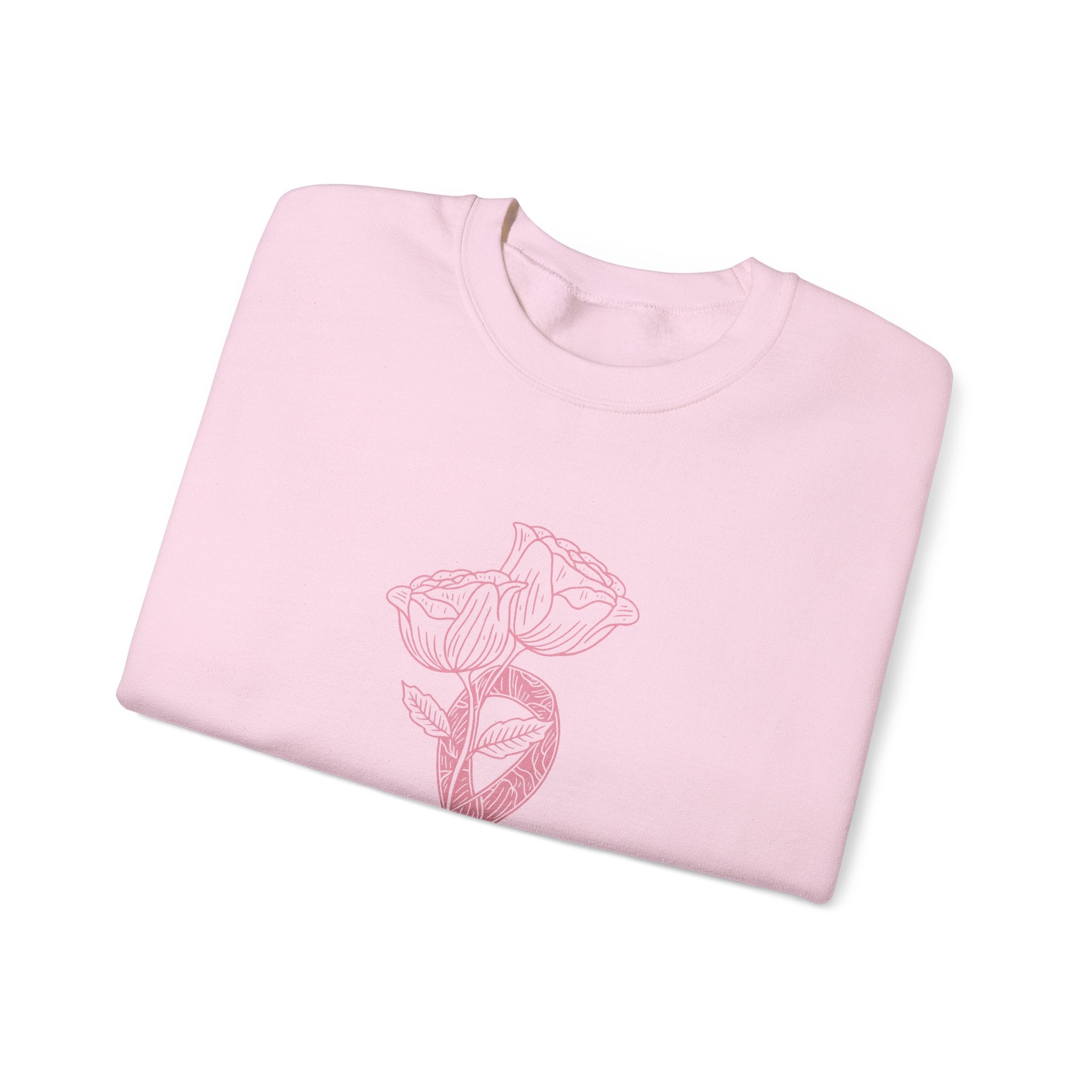 Breast Cancer Awareness Crewneck Sweatshirt, Cozy Gift for Her, Supportive Fashion, Pink Ribbon Sweater, Fight for a Cure Apparel