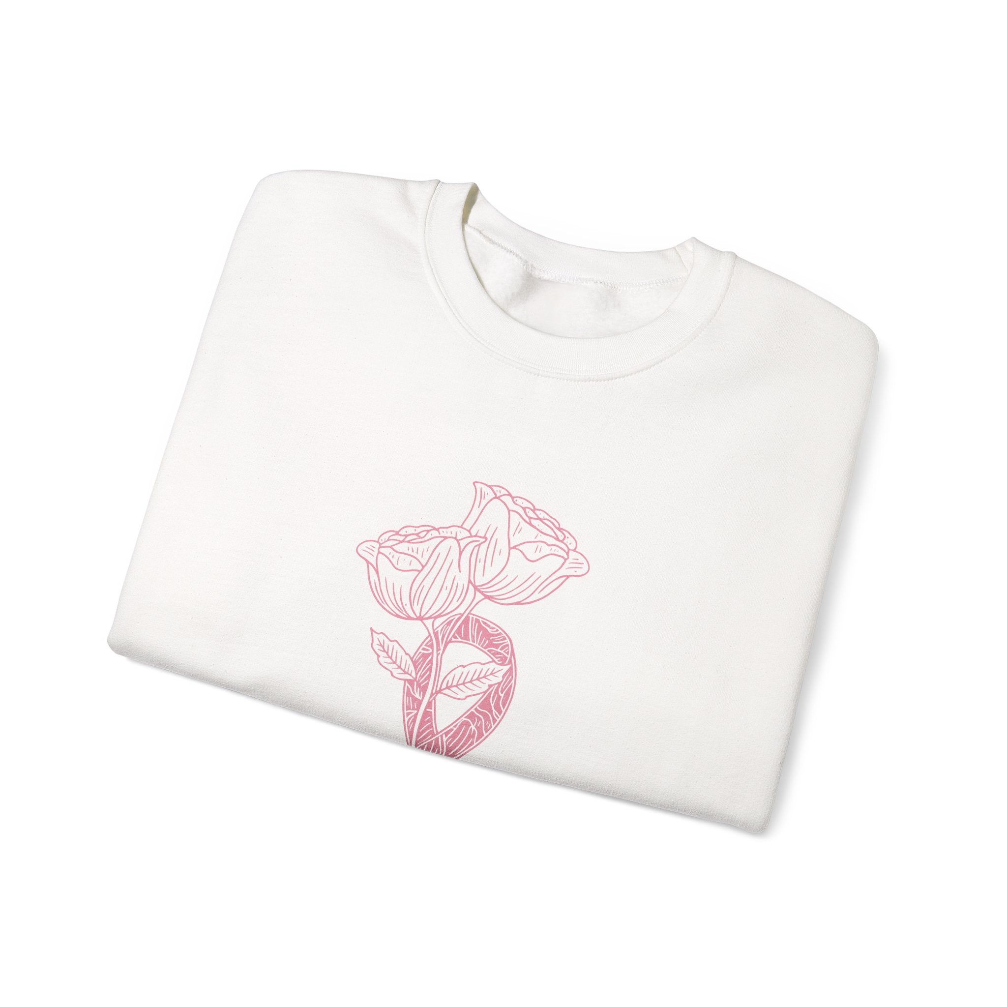 Breast Cancer Awareness Crewneck Sweatshirt, Cozy Gift for Her, Supportive Fashion, Pink Ribbon Sweater, Fight for a Cure Apparel